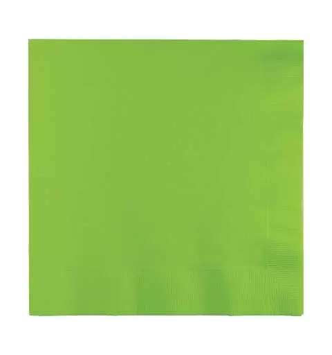 Tovaglioli fresh lime verde limone - 20 pz