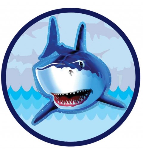 Festa di carta a tema squali shark party