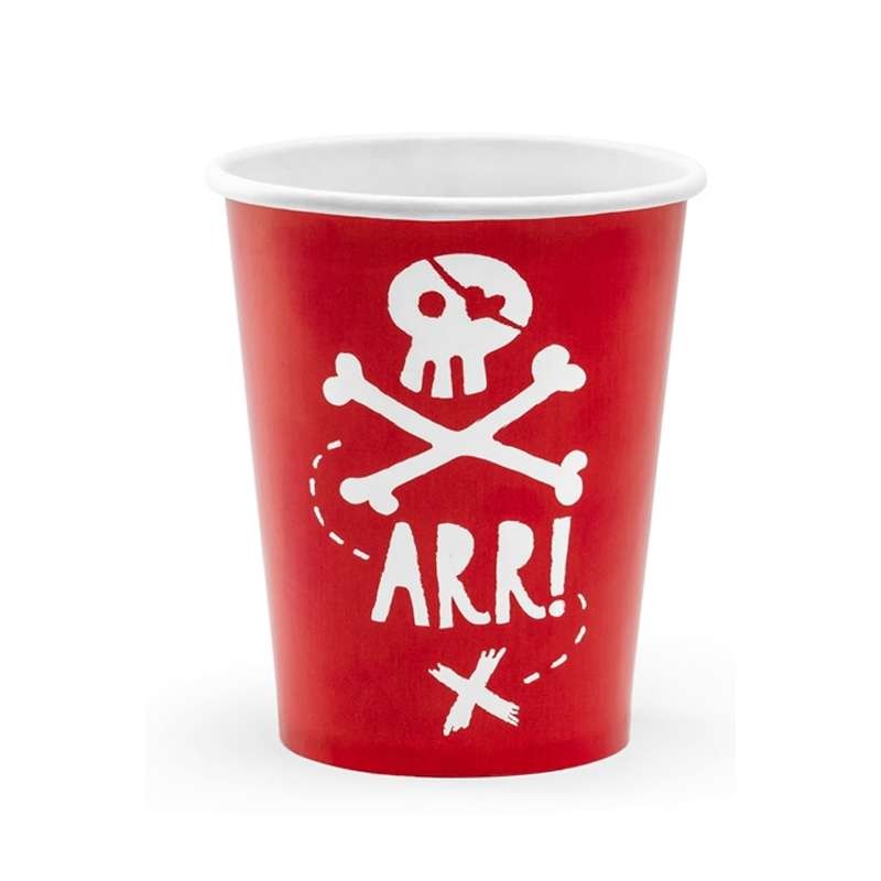 Kit n.13 pirati arr - addobbi festa pirati con ghirlanda