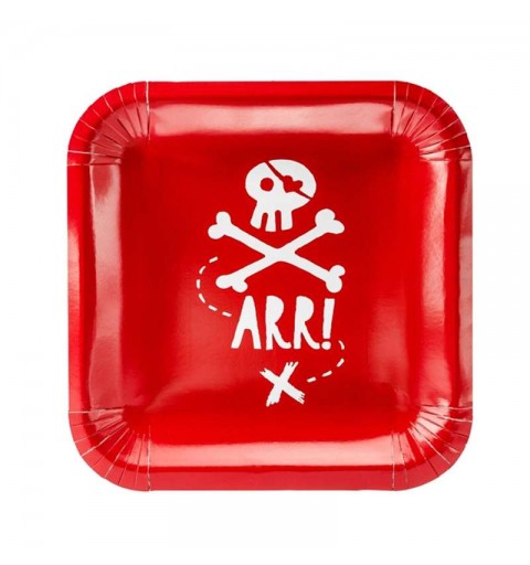 Kit n.13 pirati arr - addobbi festa pirati con ghirlanda