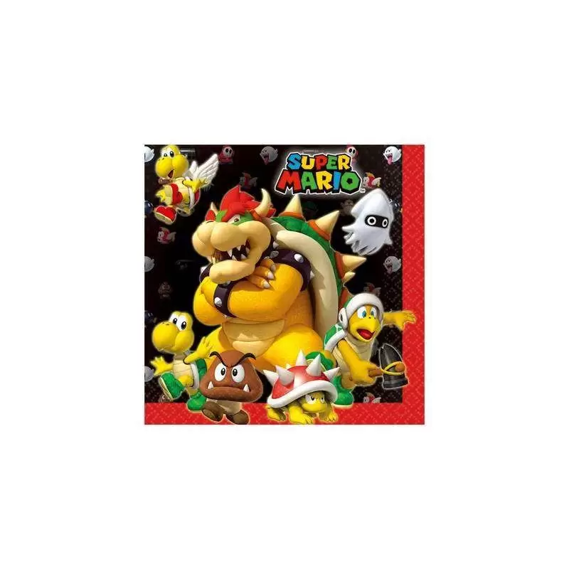 SUPER MARIO KART COORDINATO COMPLEANNO KIT N 8 BAMBINO CON PALLONCINI