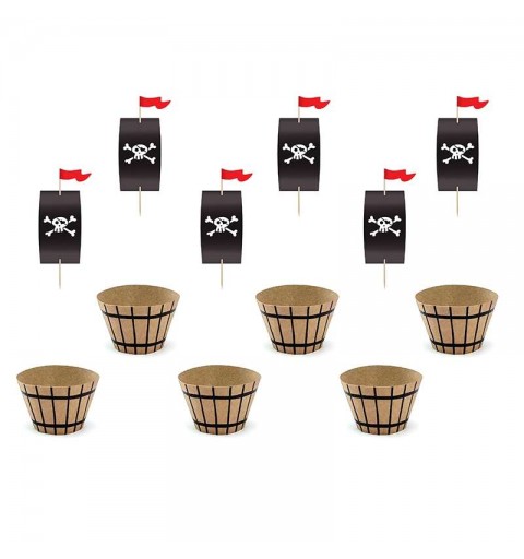 Cupcakes pirati