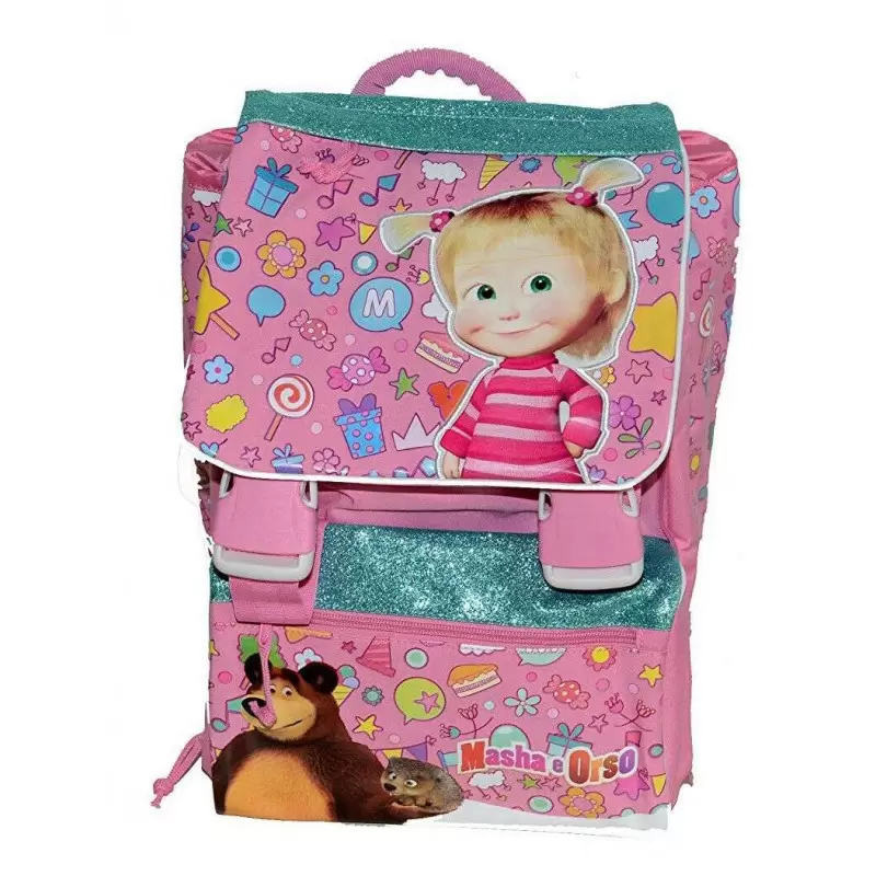 Zaino Masha e Orso scuola elementare