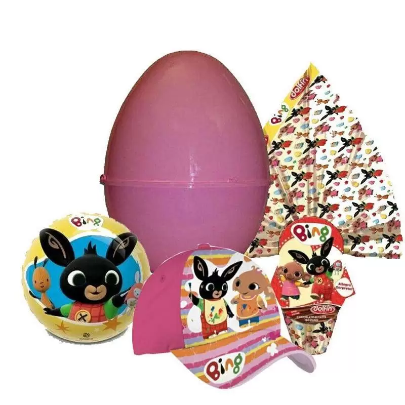 Uovo di Pasqua Bing per bambine