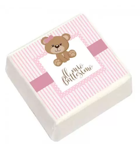 Marshmallow battesimo orsetta
