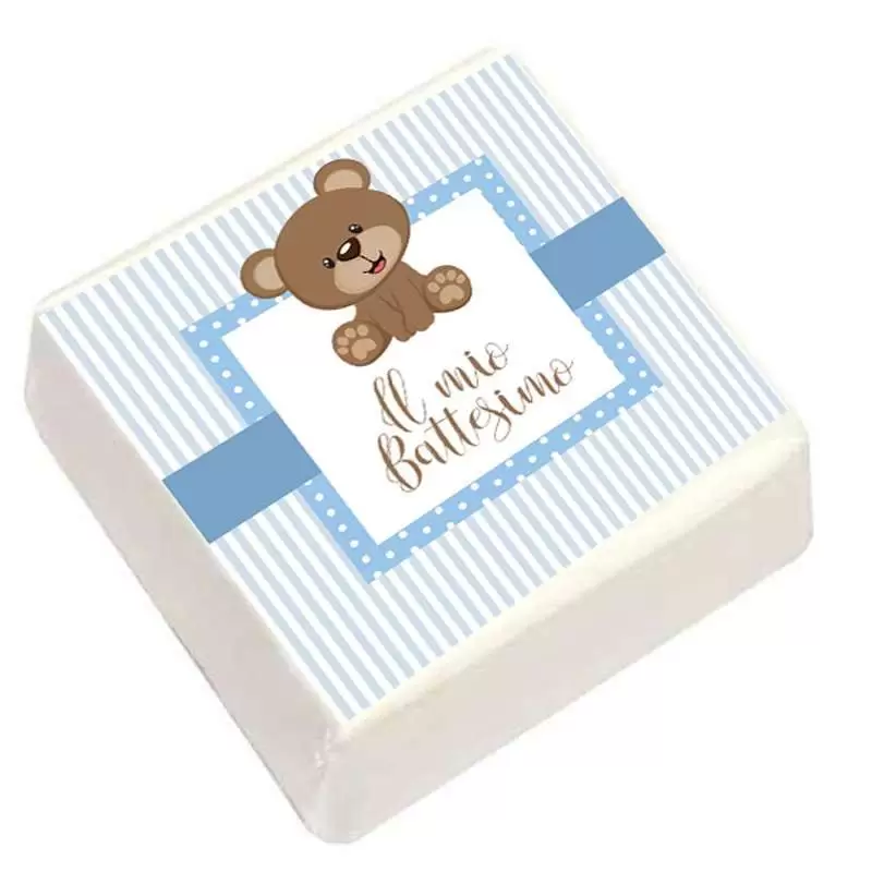 Marshmallow battesimo orsetto