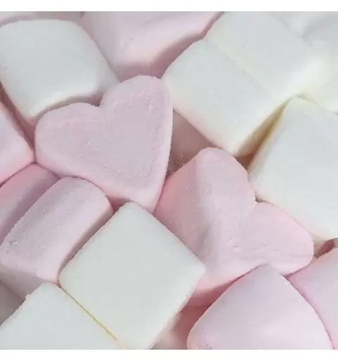 Marshmallow cuori