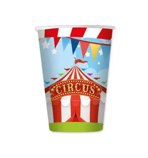 Kit n.63 circus party - con cialda rettangolare