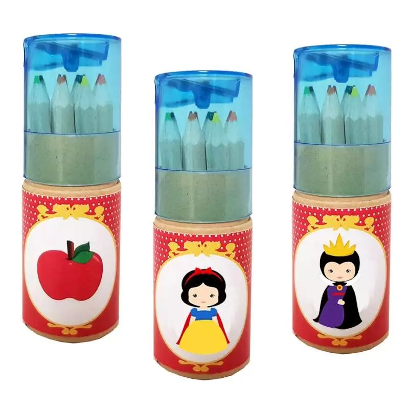 Pastelli colorati Biancaneve - regalini fine festa snow white