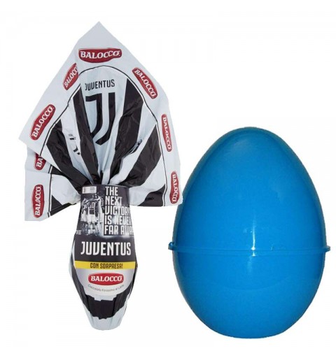 Uovo di Pasqua Juventus - con confezione regalo a forma di uovoEGALO A FORMA DI UOVO