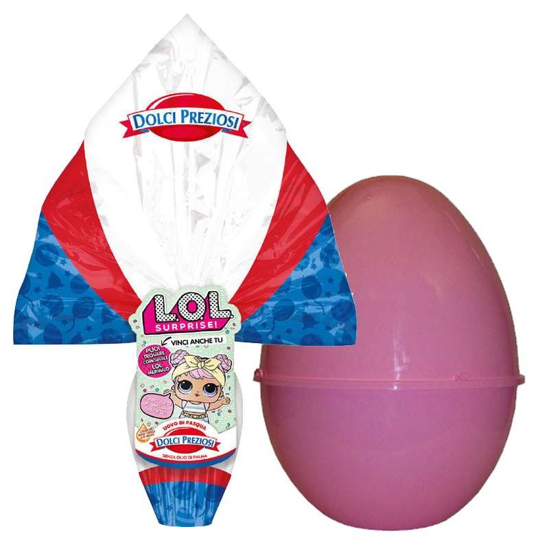 Uova di Pasqua LoL surprise - con guscio rosa da regalare