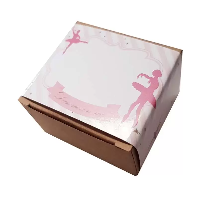 Scatoline ballerina con etichette adesive