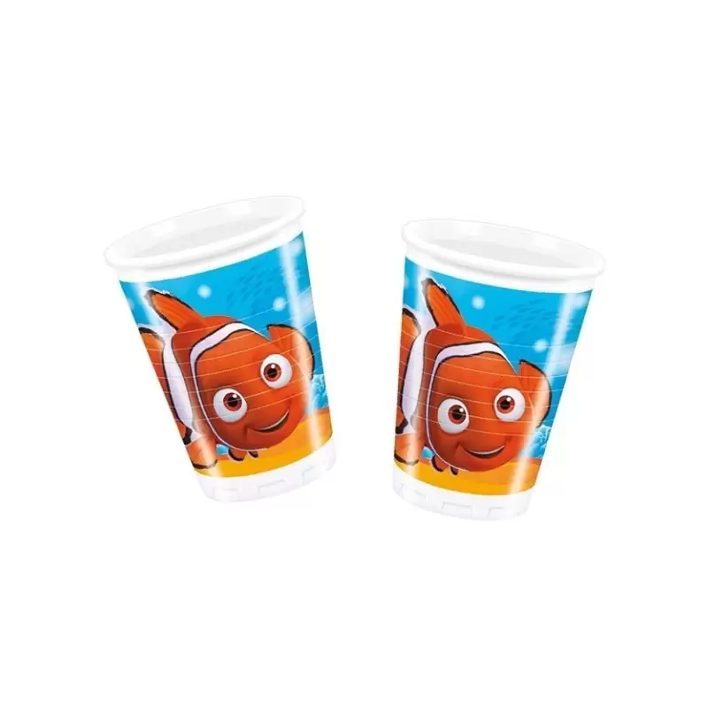 KIT N5 107 PZ COMPLEANNO BAMBINO PESCIOLINO NEMO + 18 BOLLE DI SAPONE