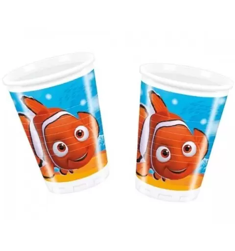 KIT N5 107 PZ COMPLEANNO BAMBINO PESCIOLINO NEMO + 18 BOLLE DI SAPONE