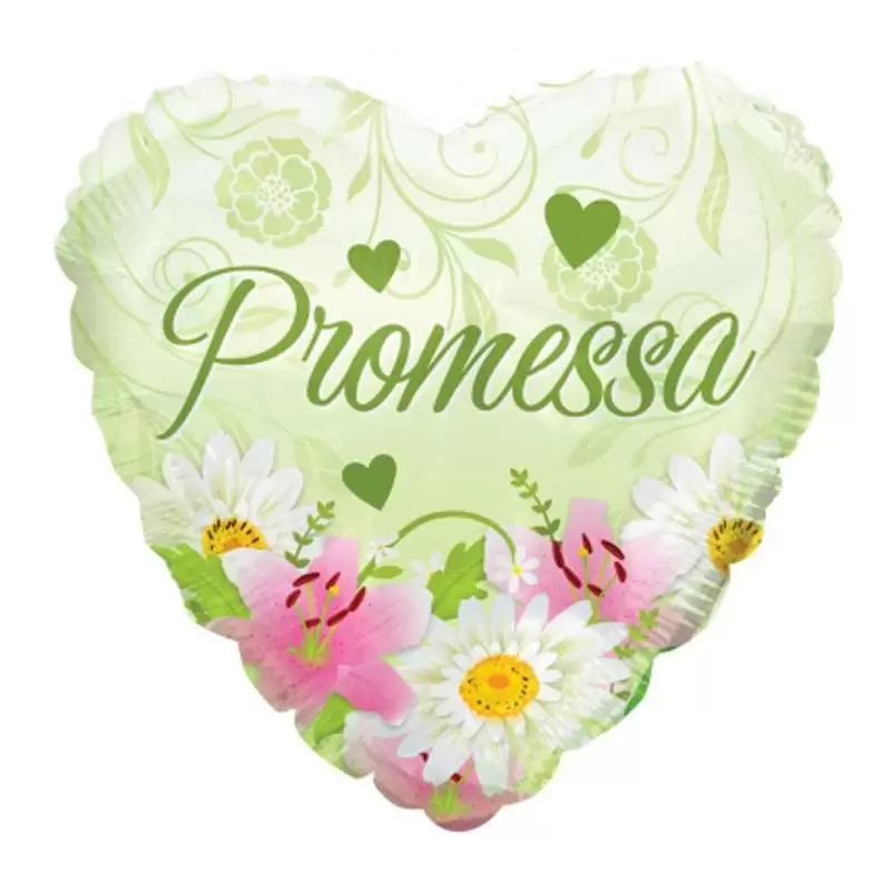 Foil a forma di cuore promessa di matrimonioNIO