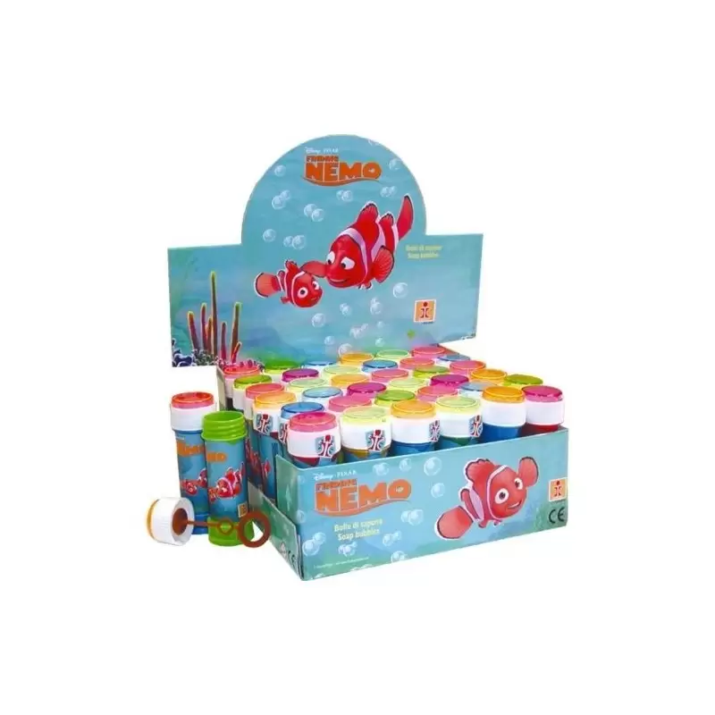 KIT N5 107 PZ COMPLEANNO BAMBINO PESCIOLINO NEMO + 18 BOLLE DI SAPONE
