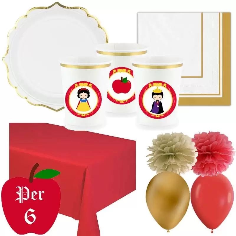 Festa Biancaneve di compleanno per bambine