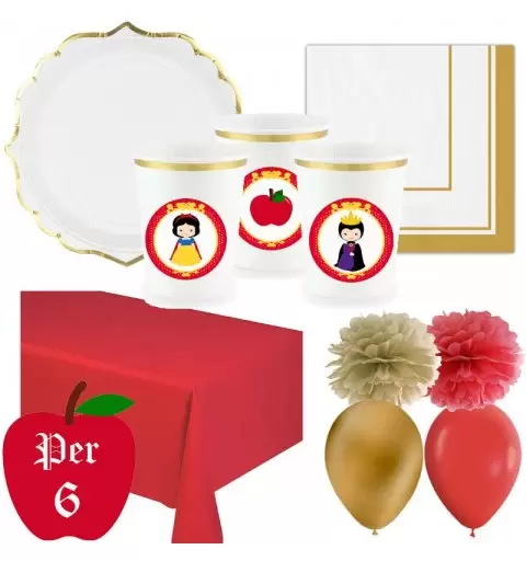 Festa Biancaneve di compleanno per bambine