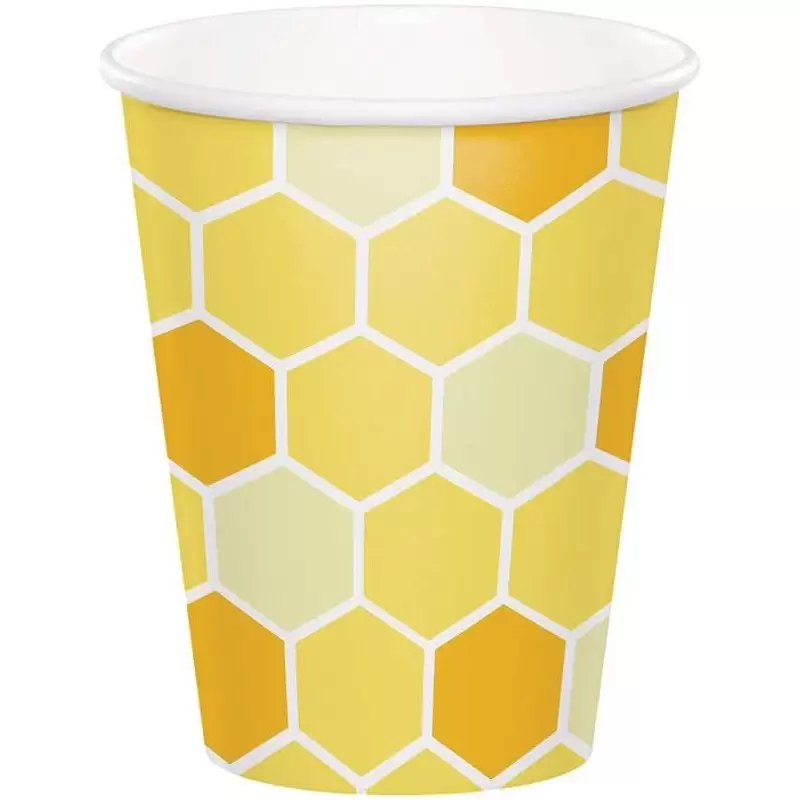 BICCHIERI BUSY BEES API 8 PZ