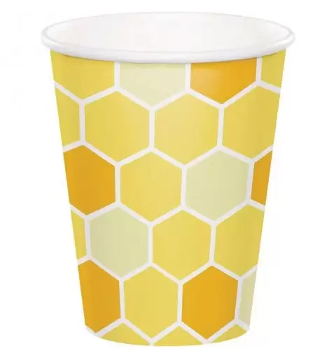 BICCHIERI BUSY BEES API 8 PZ