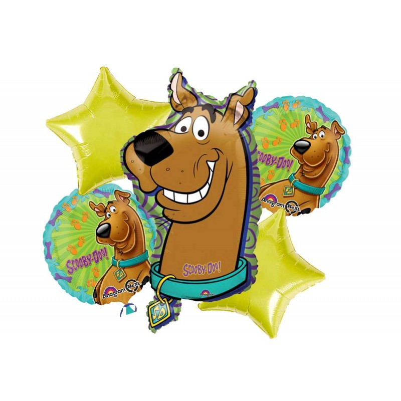 Bouquet n.2 Scooby Doo con palloncini