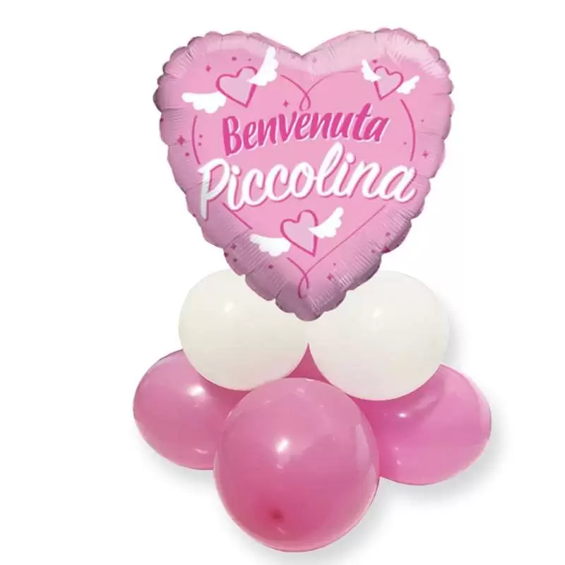Centrotavola nascita bambina