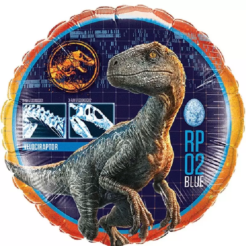 Foil jurassic world palloncino