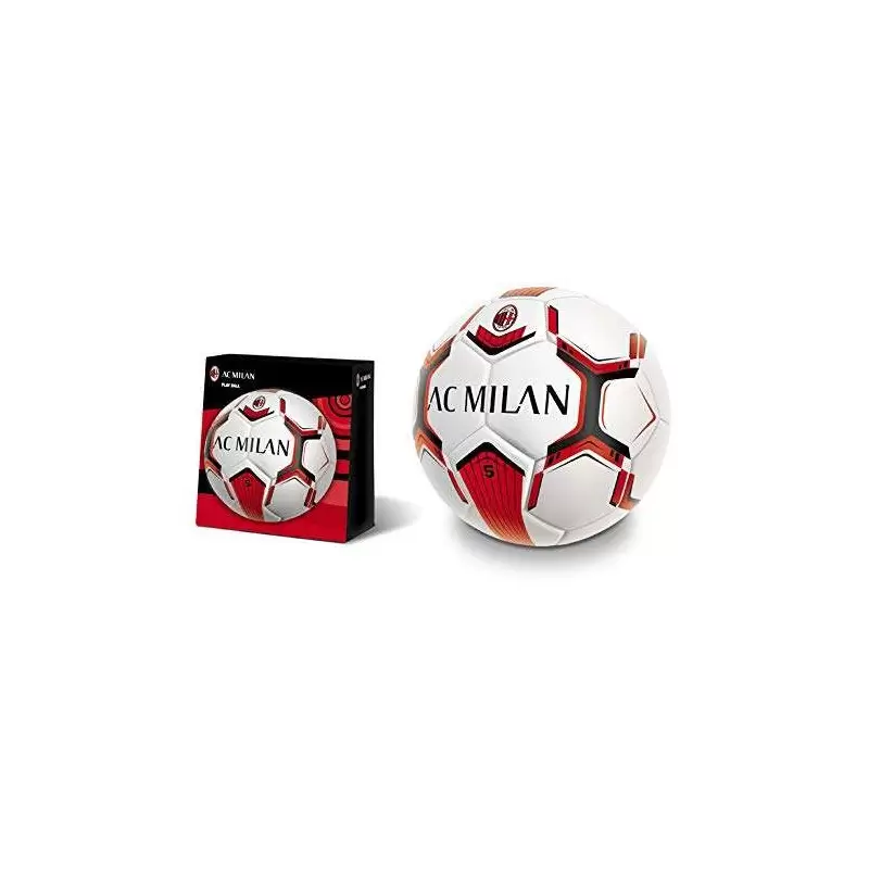 Pallone da calcio AC Milan per tifosi rosso neri