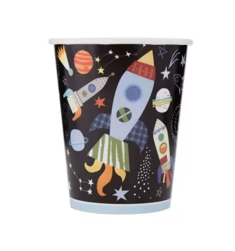 Bicchieri space party new - 8 pz