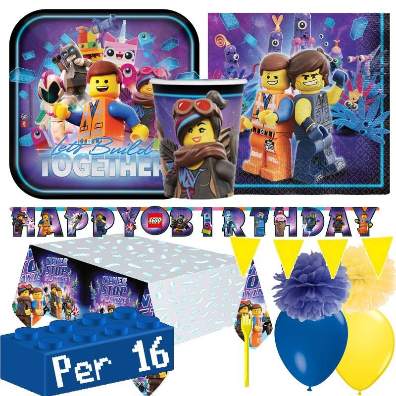 KIT N.54 LEGO BATMAN - SET TAVOLA PER FESTE