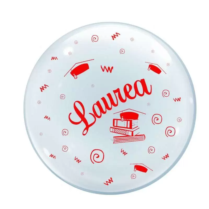 Palloncino b-loon crystal Laurea
