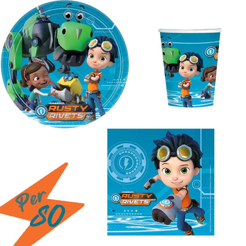 Kit n.29 Rusty Rivets compleanno
