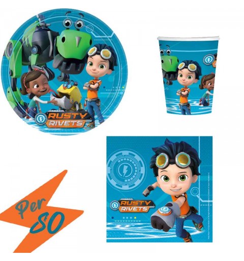 Kit n.29 Rusty Rivets compleanno