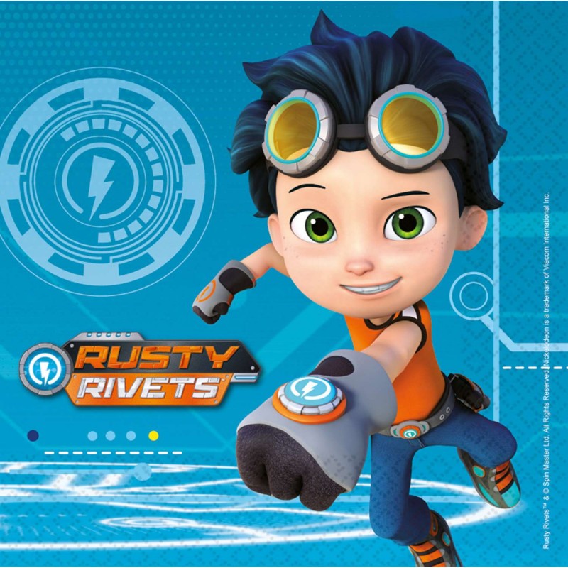 Kit n.13 rusty rivets compleanno
