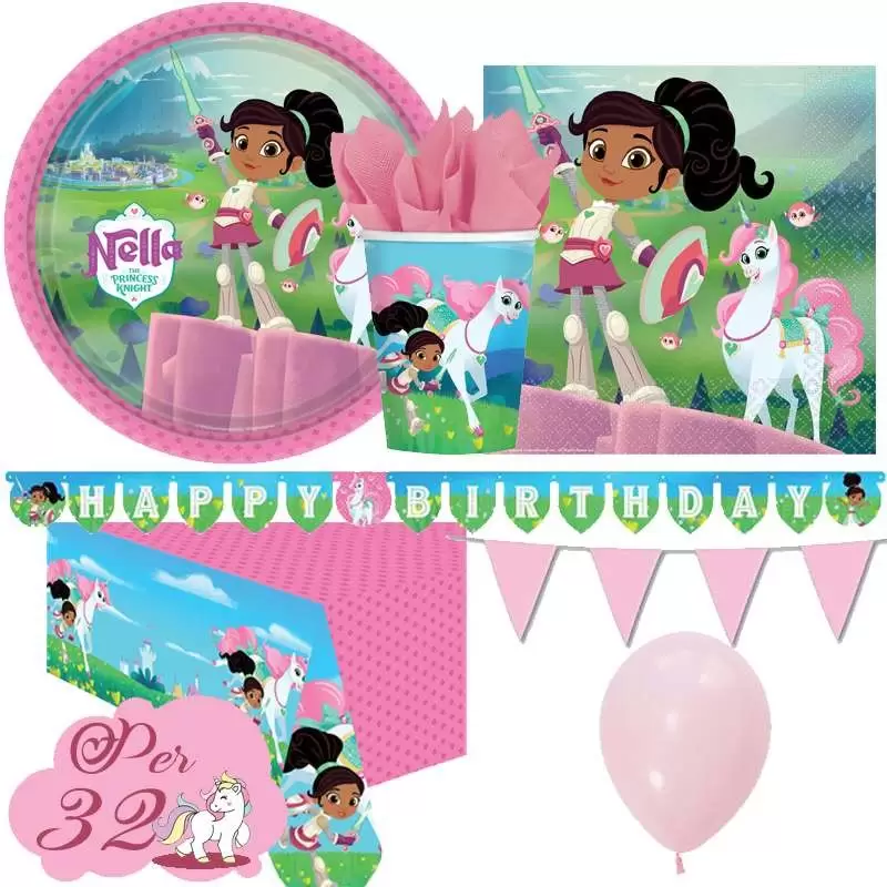 Kit n.27 Nella, Principessa coraggiosa - completo tavola