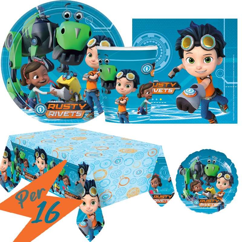 Kit n.10 Rusty Rivets - addobbi festa con foil