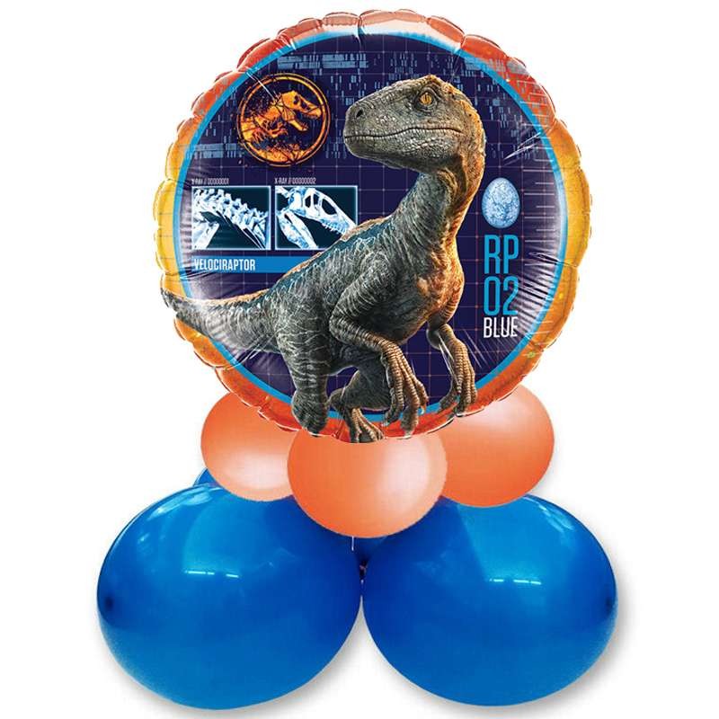 Centrotavola Jurassic party palloncini fai da te