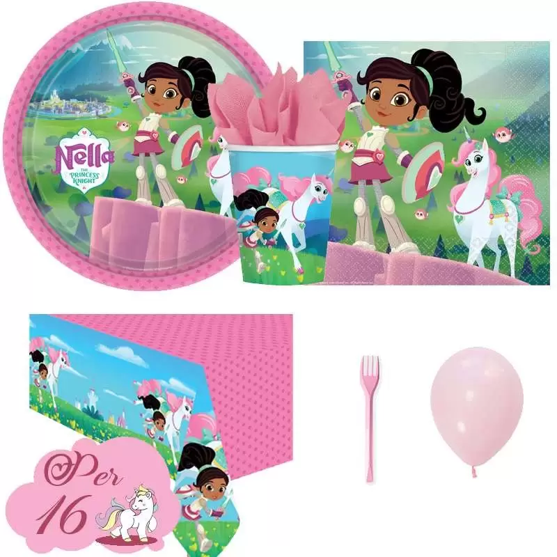 Kit n.6 Nella, Principessa coraggiosa the princess knight bambine