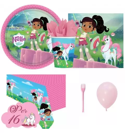 Kit n.6 Nella, Principessa coraggiosa the princess knight bambine