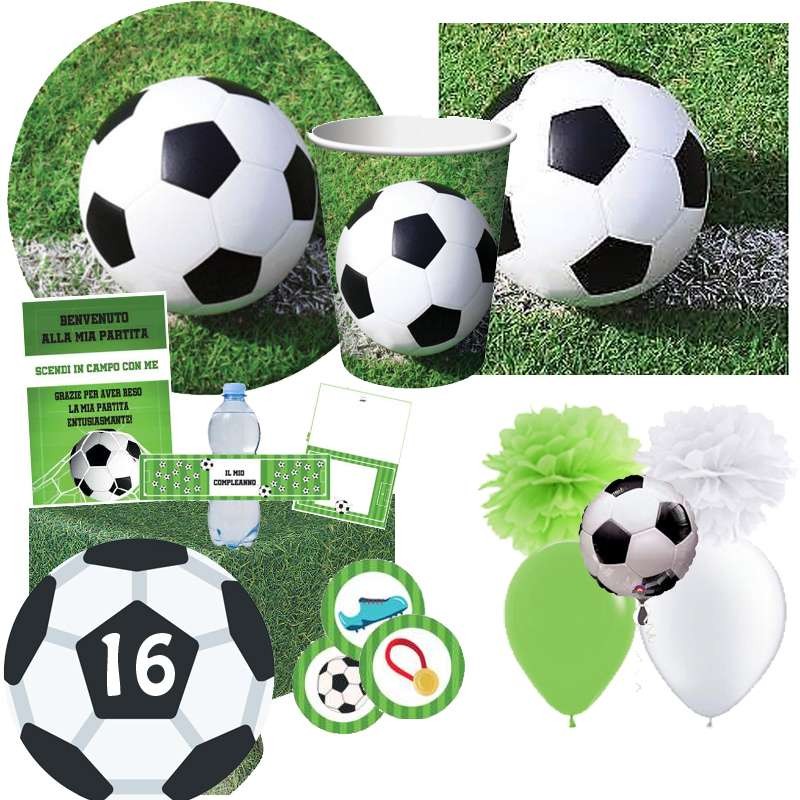 Maxi kit compleanno Calcio