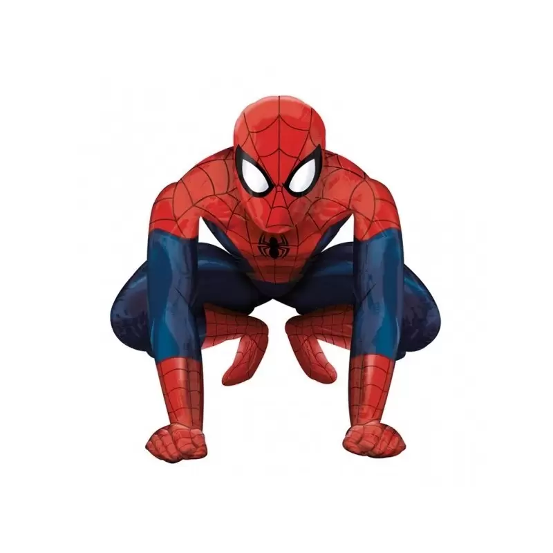 PALLONE GRANDEZZA NATURALE FOIL SPIDERMAN ADDOBBO COMPLEANNO BAMBINO