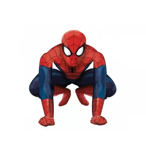 PALLONE GRANDEZZA NATURALE FOIL SPIDERMAN ADDOBBO COMPLEANNO BAMBINO