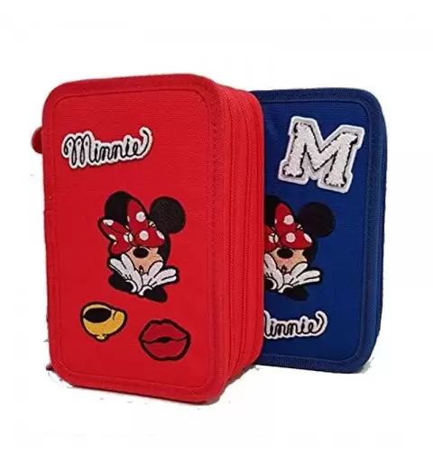 Astuccio Minnie triplo completo - per la scuola elementare