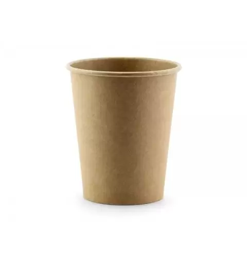 Bicchieri carta kraft - 6 pz