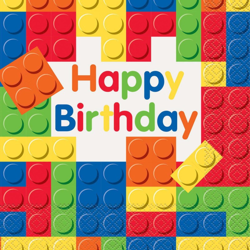 Kit n.16 Block party new - set festa Lego