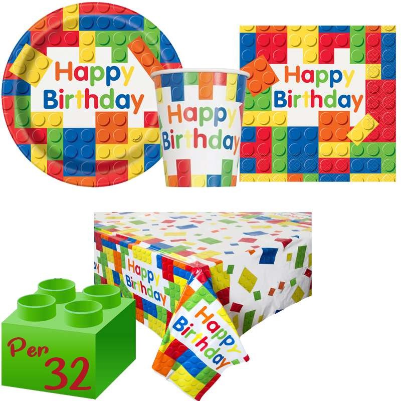 Kit n.16 Block party new - set festa Lego