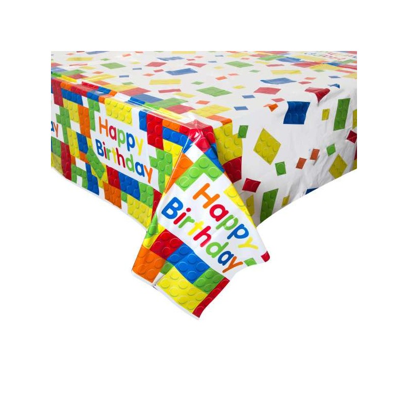 Kit n.6 Block party new Lego - con palloncini e forchette
