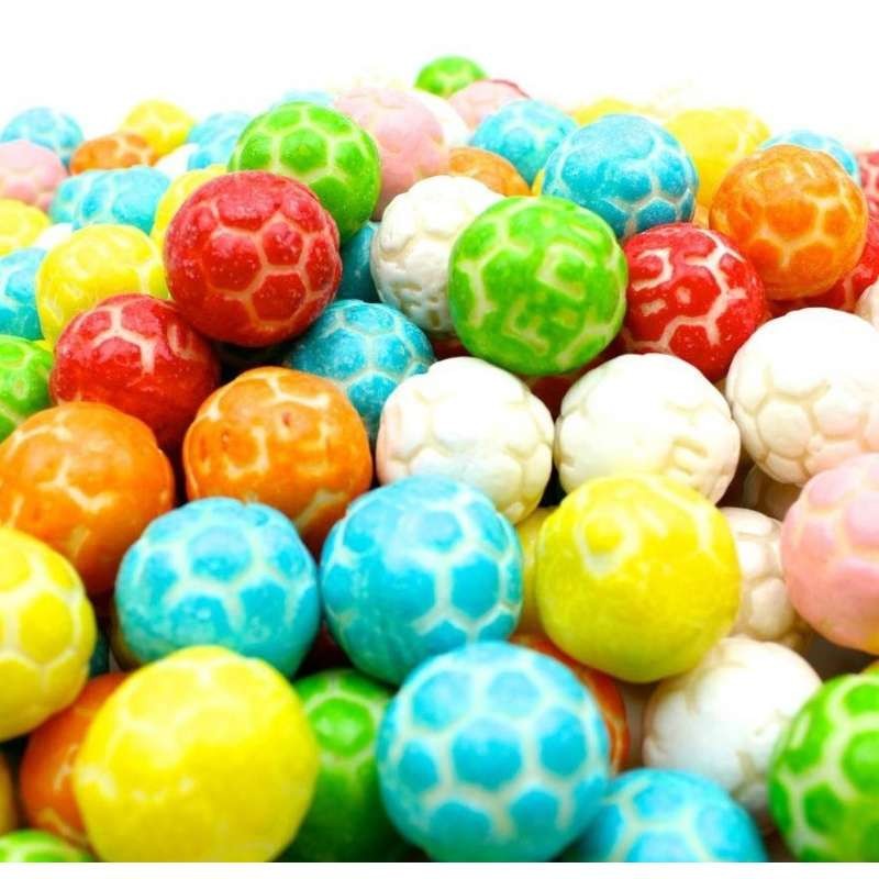 Gomme da masticare palloni calcio multicolor - 1 kg
