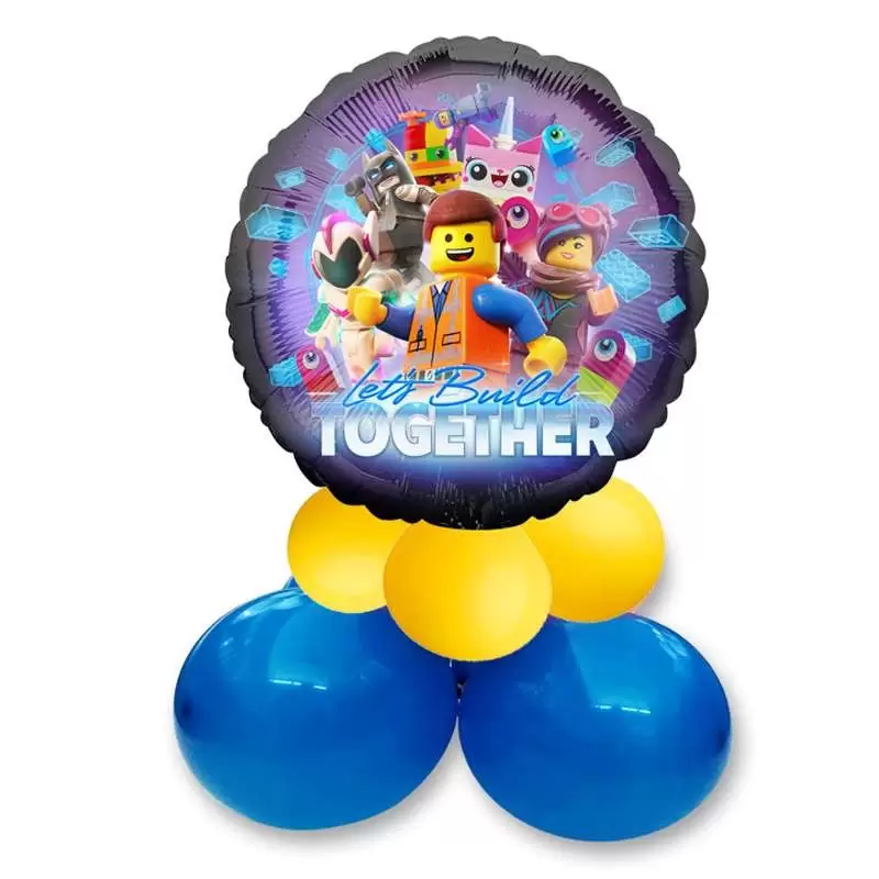 Centrotavola palloncini Lego movie 2