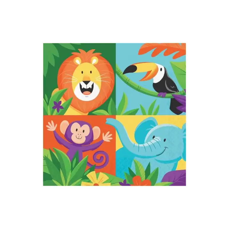 KIT N 43 - SAVANA COORDINATO COMPLEANNO BAMBINI